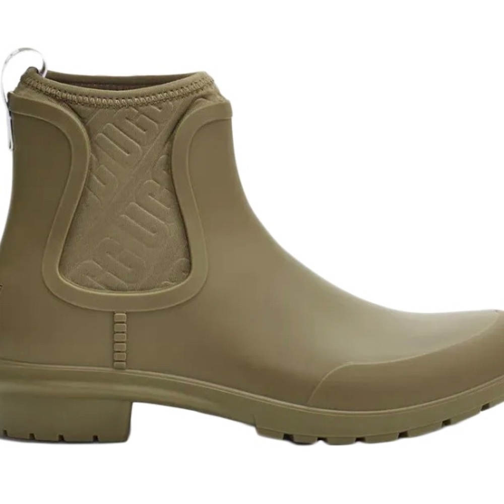 Woman’s Olive Green Rubber UGG Boots
